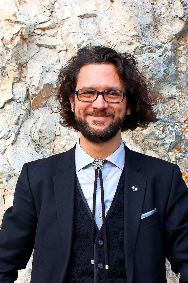 Johannes Kretschmann, Sohn des baden-w...r die Partei Bndnis 90/Die Grnen an.  | Foto: Hanna Strau