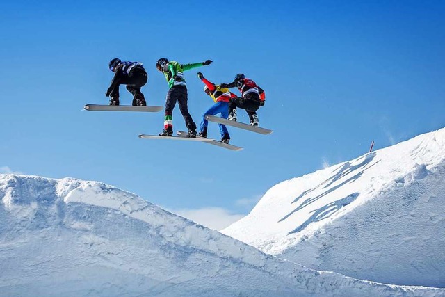 Spektakulre Sprnge sind bei den Weltcups am Feldberg wieder zu erwarten.  | Foto: Baschi Bender