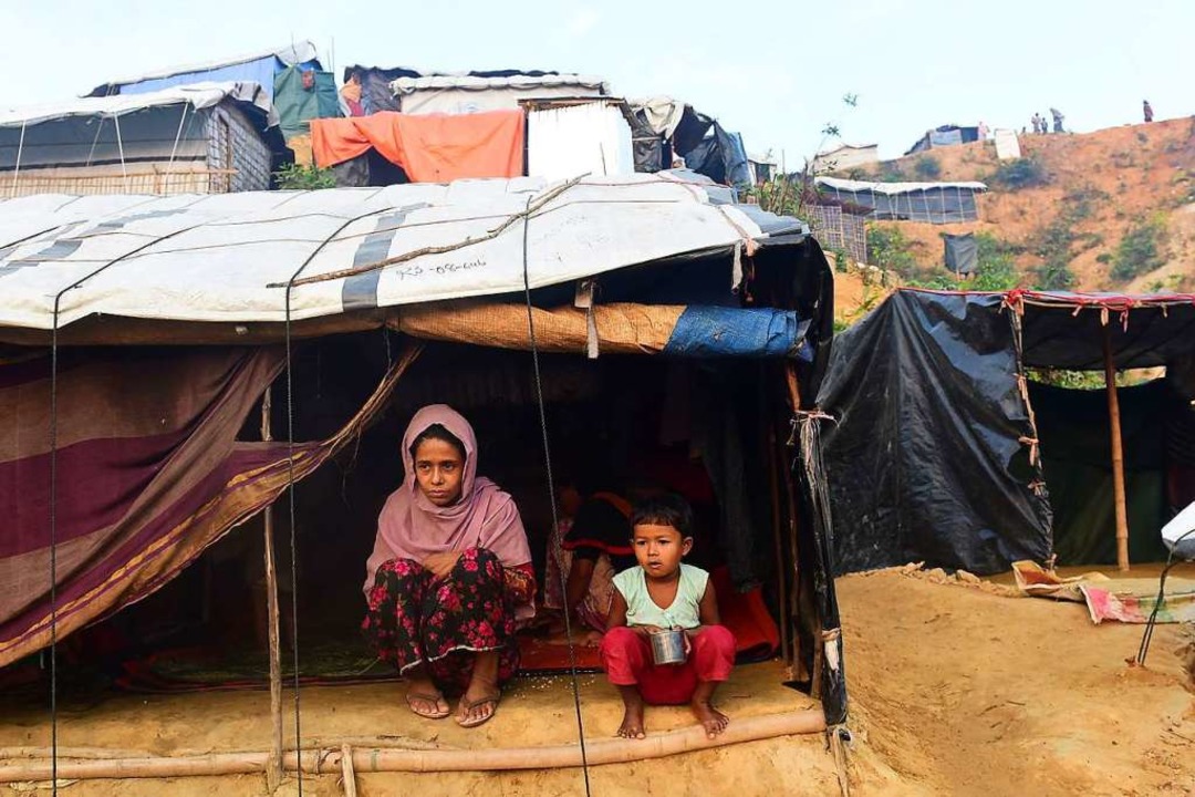 Über 700000 Rohingya flohen aus Myanma... im weltweit größten Flüchtlingslager.  | Foto: MUNIR UZ ZAMAN