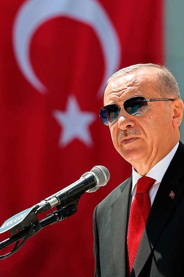 Staatschef Recep Tayyip Erdogan  | Foto: - (dpa)