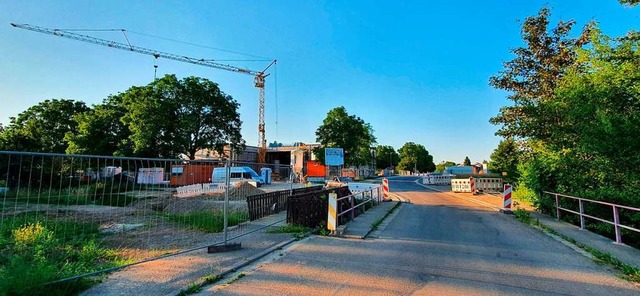 Nicht saniert werden Pkw- und Fugnge...werks Brckenbau bereits vergeben ist.  | Foto: Julius Wilhelm Steckmeister