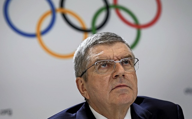 Thomas Bach strebt eine zweite Amtszeit als IOC-Prsident an.  | Foto: FABRICE COFFRINI (AFP)