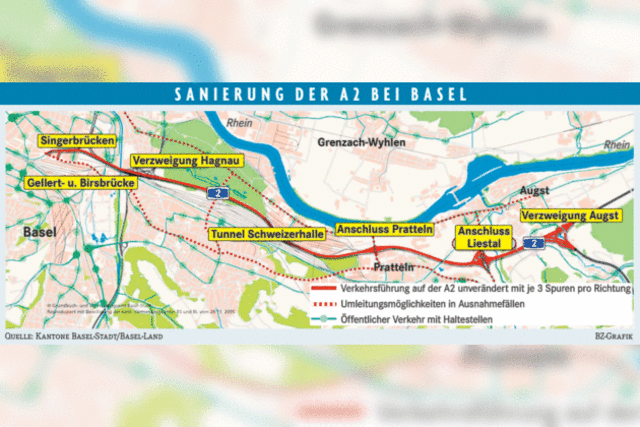 Autobahn wird fr rund 150 Millionen Euro saniert