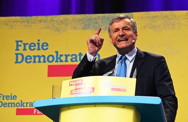 Hans-Ulrich Rlke, Fraktionsvorsitzend...andidat zur Landtagswahl 2021 gewhlt.  | Foto: Uli Deck (dpa)
