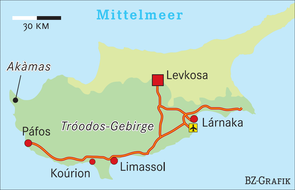 ZYPERN Reise Badische Zeitung