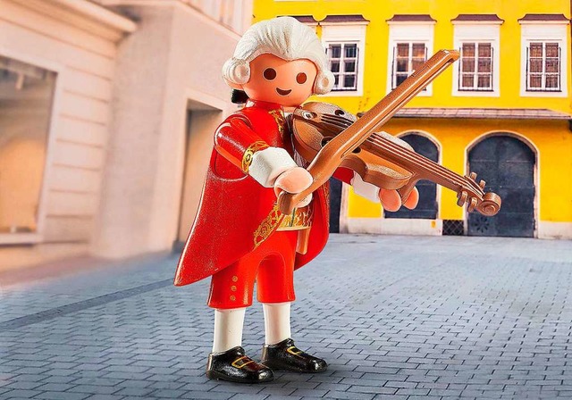 Mozart als Playmobilfigur  | Foto: Stiftung Mozarteum Salzburg