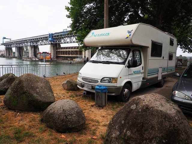 Attraktiver als der Straenrand: Das S... zum Geheimtipp fr Wohnmobilreisende.  | Foto: Herbert Frey