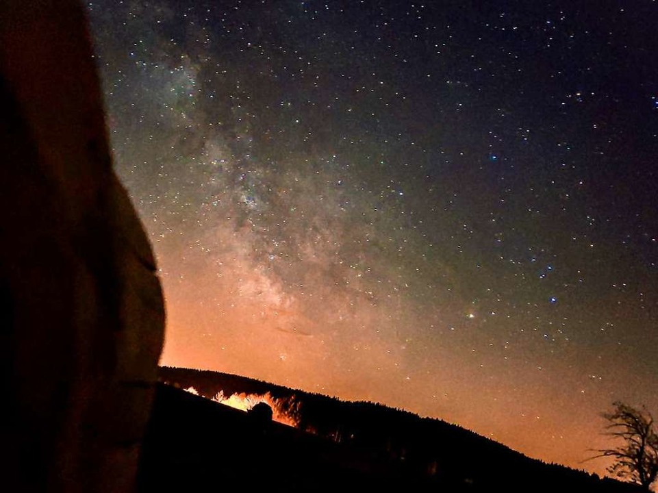 Der Sternenhimmel fotografiert von Julian Shroff.  | Foto: Julian Shroff