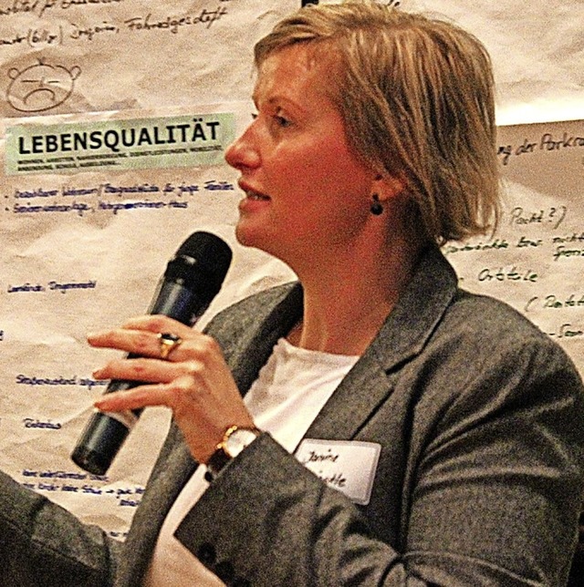 Janine Bliestle leitet das Netzwerk Brgerschaftliches Engagement.  | Foto: Joachim Frommherz