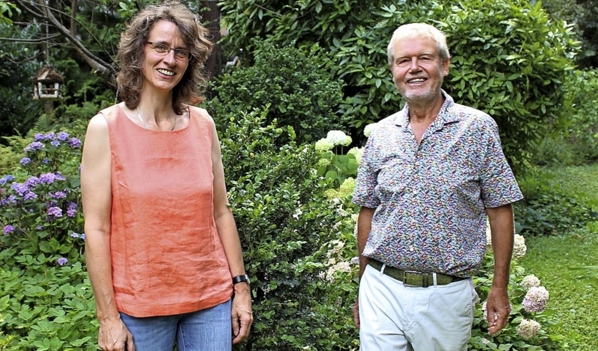 Neues Fhrungsduo der Whlervereinigun... Hilke Schrder und Michael Wirsching   | Foto: Freiburg Lebenswert