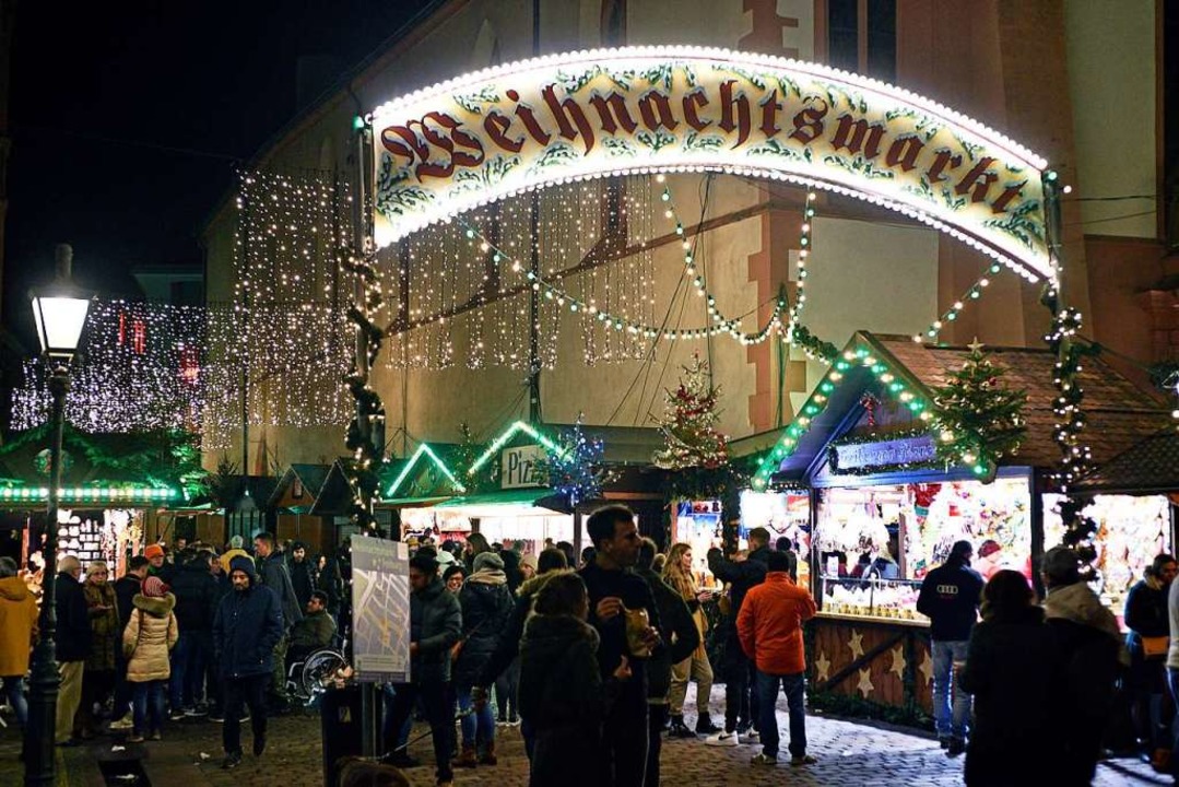 Der Freiburger Weihnachtsmarkt soll de...Sthlinger Kirchplatz verteilt werden.  | Foto: Thomas Kunz