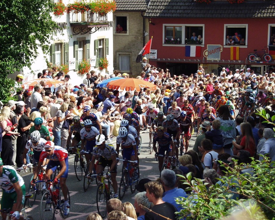 Die Tour de France in Kandern  | Foto: Hannes Lauber