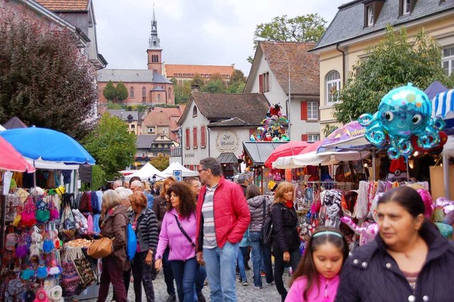 20000 bis 30000 Besucher kommen jedes ...g/Schweiz. In Corona-Zeiten unmglich.  | Foto: Hildegard Siebold