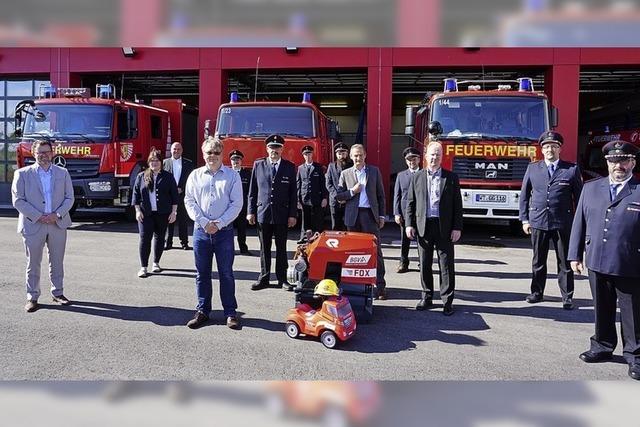 Grwihler Feuerwehr hat eine neue Tragkraftspritze