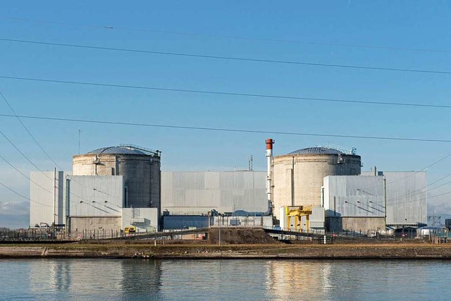 Das Atomkraftwerk im elsssischen Fessenheim ist vor kurzem abgeschaltet worden.  | Foto: Patrick Seeger