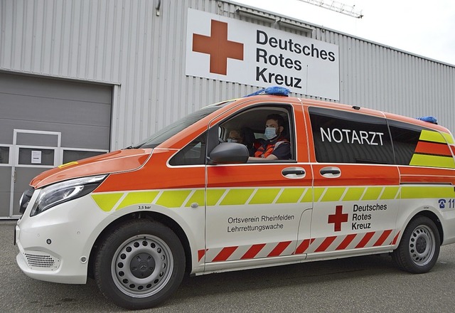 Das neue  Notarzteinsatzfahrzeug des DRK-Ortsvereins   | Foto: DRK Rheinfelden