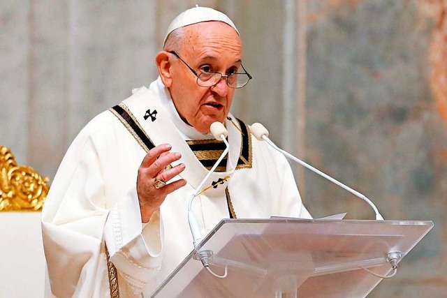 Der aktuelle Papst: Franziskus  | Foto: REMO CASILLI (AFP)