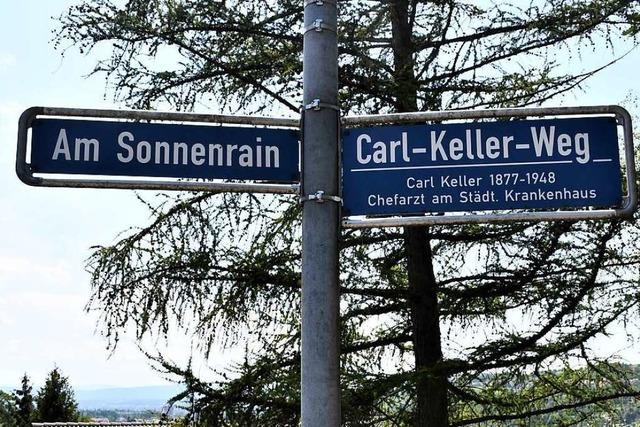Lrrachs Oberbrgermeister neigt zur Umbenennung des Carl-Keller-Wegs