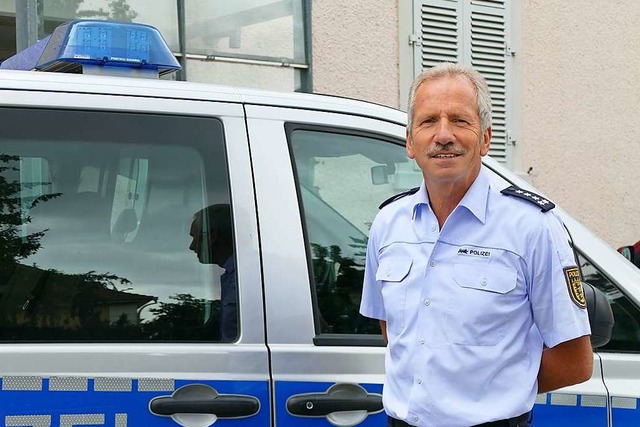 Siegfried Owald geht nach zwlf Jahre...Jahren Polizeidienst in den Ruhestand.  | Foto: Ralf H. Dorweiler