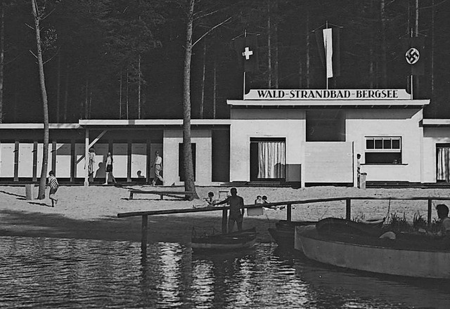 Das Waldstrandbad am Bergsee im Jahre 1935  | Foto: Stadtarchiv Bad Sckingen