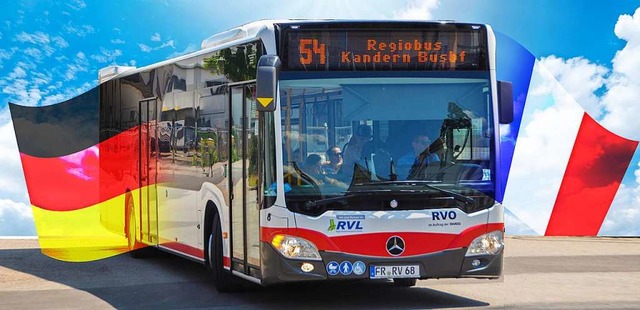 Die binationale Buslinie zwischen Lrr...chon im Dezember starten (Symbolfoto).  | Foto: Daniel Gramespacher