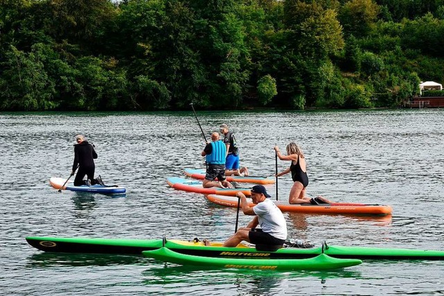 Einblick in das Training beim Wassersportverein Schwrstadt  | Foto: Heinz und Monika Vollmar
