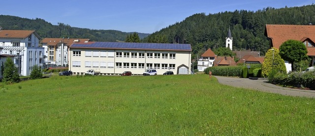 Das knftige Baugebiet &#8222;Reschenb...20; oberhalb der Schule in Oberwinden.  | Foto: Nikolaus Bayer