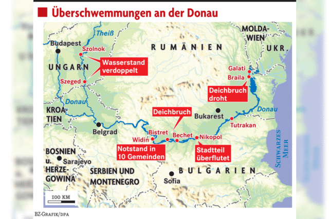 Dutzende Drfer berflutet