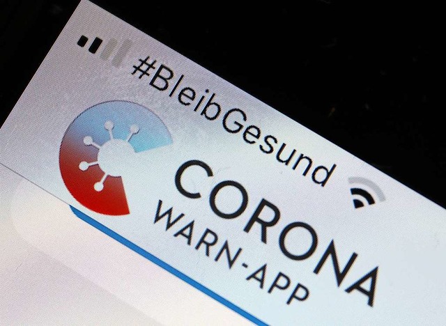Die Corona-Warn-App  | Foto: Oliver Berg (dpa)