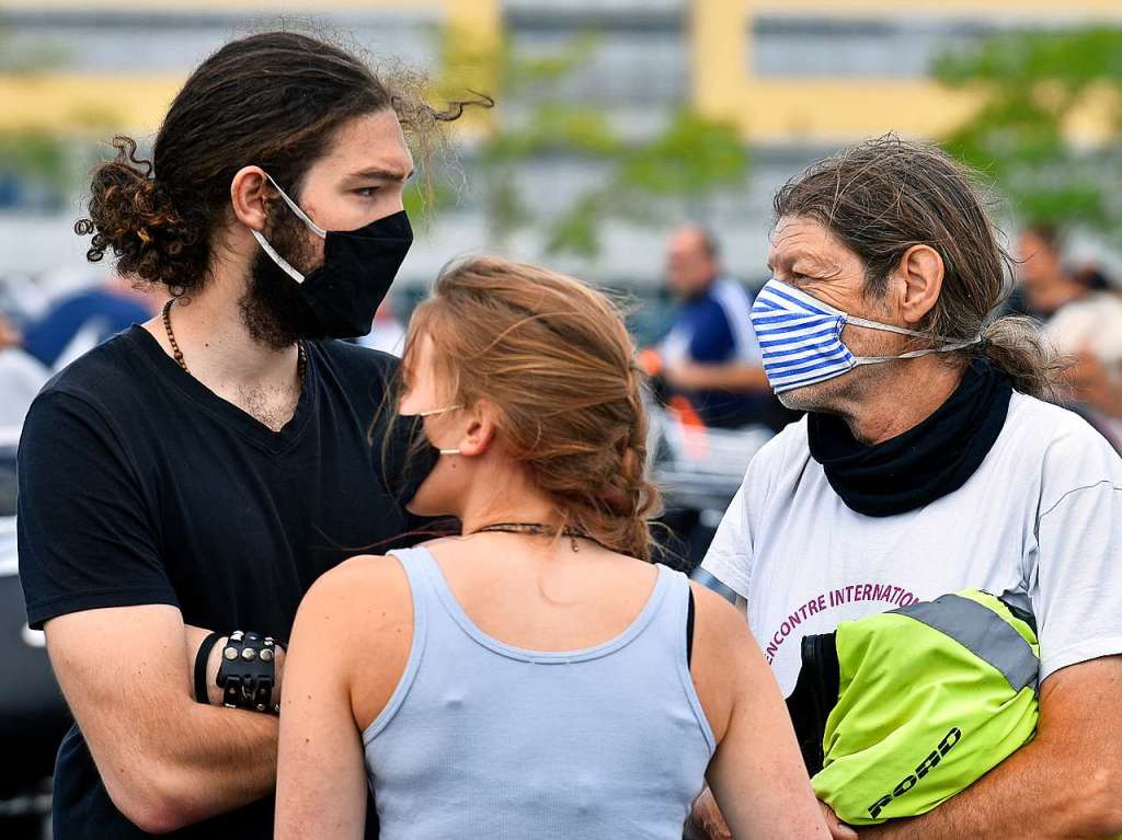 Von Enduro bis Harley – Motorrad-Demo gegen pauschale Fahrverbote.