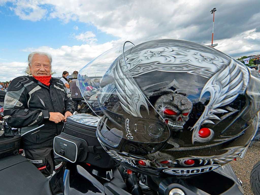 Von Enduro bis Harley – Motorrad-Demo gegen pauschale Fahrverbote.