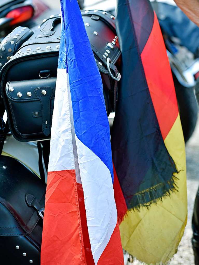 Von Enduro bis Harley – Motorrad-Demo gegen pauschale Fahrverbote.