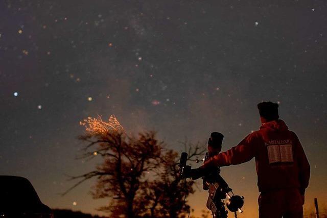 Auergewhnliches Hobby: Julian Shroff fotografiert nachts den Sternenhimmel