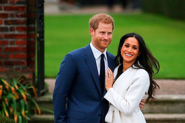 Harry und Meghan am Tag ihrer Verlobung 2017.  | Foto: DANIEL LEAL-OLIVAS (AFP)