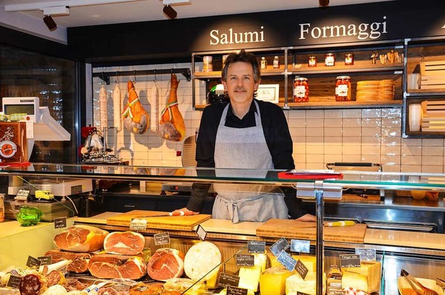 Bringt ein Stck Italien nach Staufen:...er und Gastronom Massimiliano Toffanin  | Foto: Gabriele Hennicke