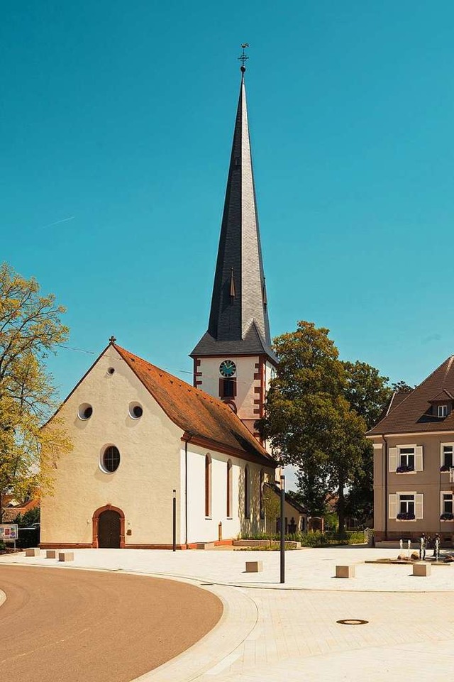 Mit der neuen Ortsmitte von Ottenheim ...tekten fr den lndlichen Raum gekrt.  | Foto: Leopold Piribauer