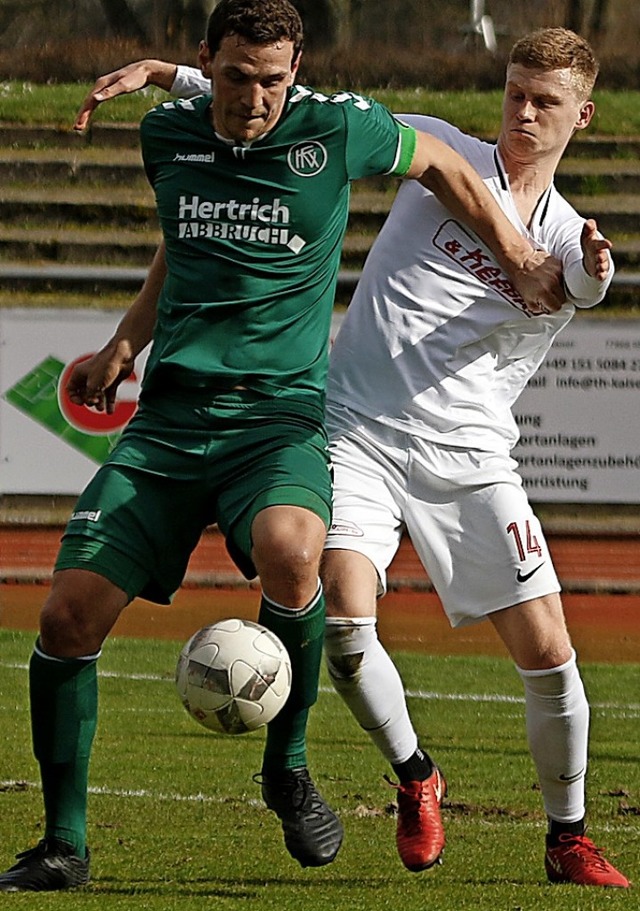 OFV und  KFV treffen sich schon am ersten Spieltag.   | Foto: Benedikt Hecht