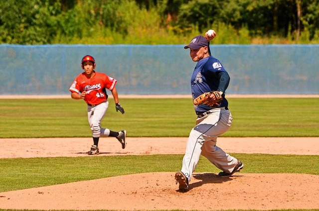 Die Baseballer aus Neuenburg spielen d...inne des Wortes in einer eigenen Liga.  | Foto: privat