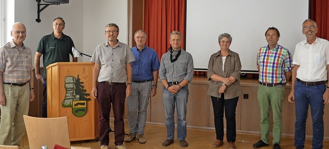 Die Organisatoren und Referenten des 7...ck und Dr. Manfred Klein (von links).   | Foto: Nikolaus Bayer