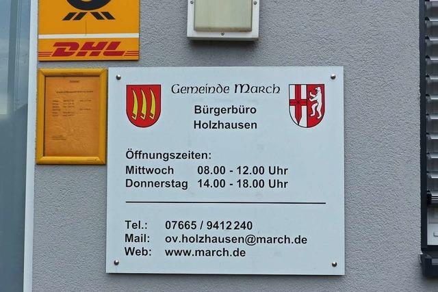 Marchs Gemeinderat will Holzhauser Brgerbro wieder ffnen