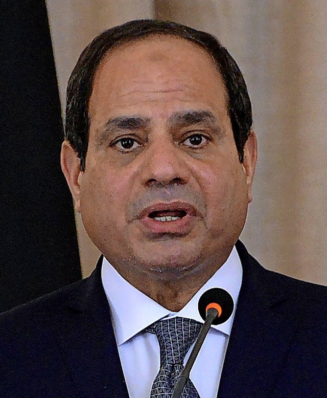 Al-Sisi positioniert gypten als Regionalmacht gegen die Trkei.  | Foto: SIMON MAINA