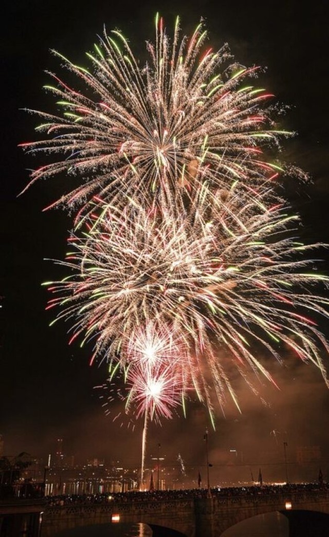 In diesem Jahr wird es in Basel kein Feuerwerk zur Bundesfeier geben.  | Foto: Kanton Basel-Stadt