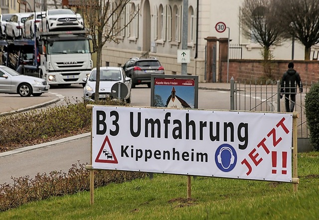 Wird von Kippenheim gefordert: die B3-Umfahrung   | Foto: Sandra Decoux-Kone