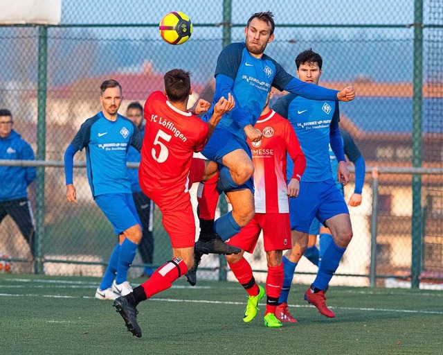 Die Landesliga-Fuballer des FC Lffin... in der Pokal-Qualifikation gefordert.  | Foto: Wolfgang Scheu