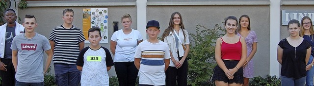 Der neue Jugendgemeinderat: (von links...t, Sophie Stecknitz und Fritzi Lehmann  | Foto: Hagen Spth