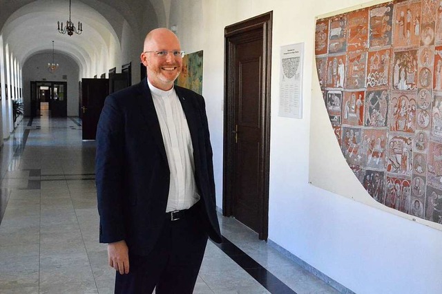 Pater Hans-Martin Rieder ist der neue Kollegsdirektor.  | Foto: Sebastian Barthmes