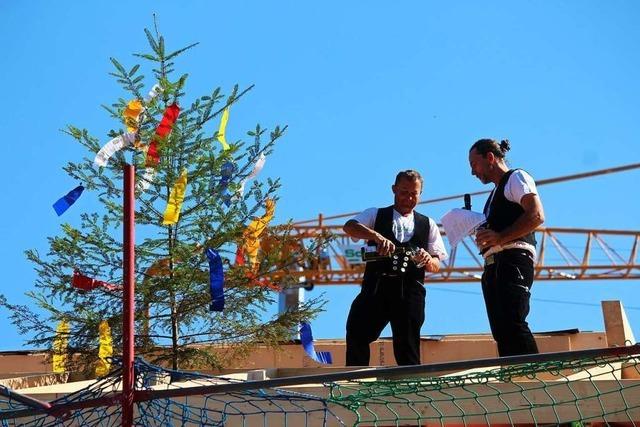 Buchenbrandhalle in Schnau soll im Frhsommer 2021 fertig werden