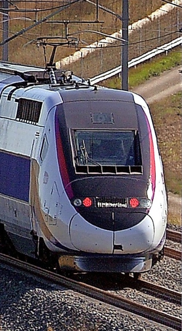 Aushngeschild von Alstom ist der TGV.   | Foto: PATRICK HERTZOG