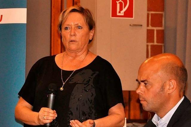 Kultusministerin Susanne Eisenmann war zu Besuch in Bad Bellingen