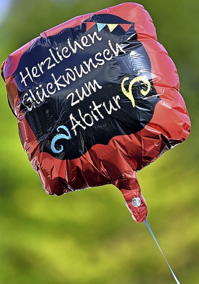 134 Schler machten am GHSE das Abitur (Symbolbild).  | Foto: Martin Schutt (dpa)